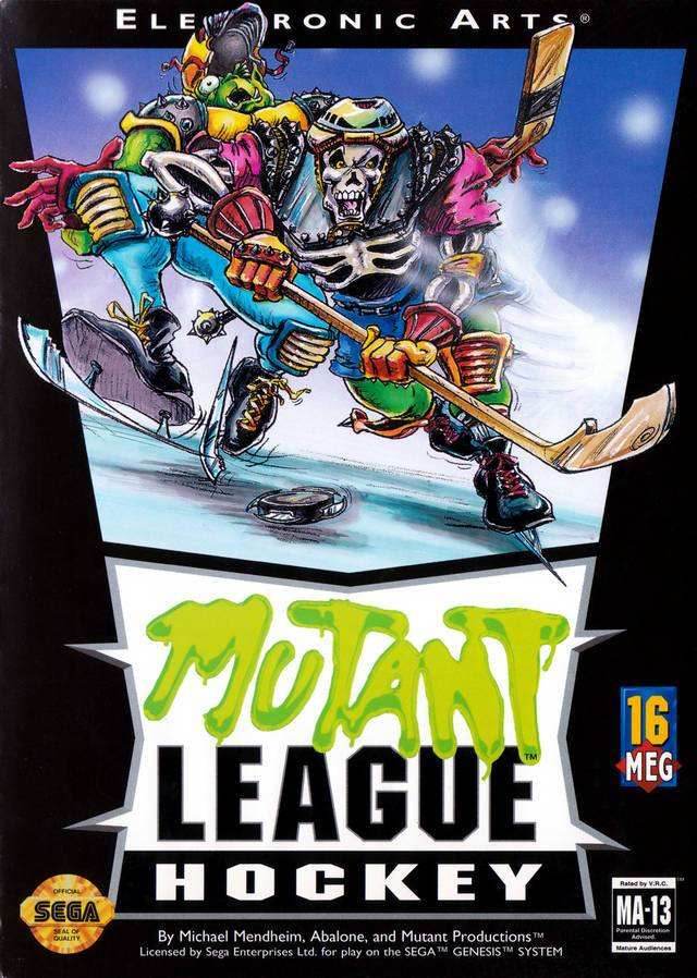 Mutant League Hockey (Sega Genesis) - Game Only