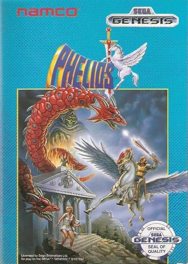 Phelios (Sega Genesis) - Game Only