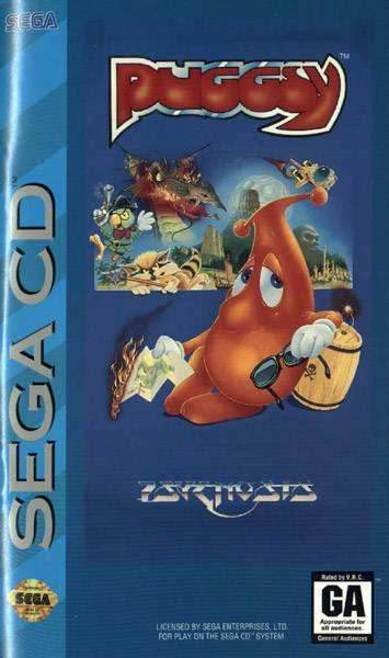 Puggsy (Sega CD) - Game Manual Only