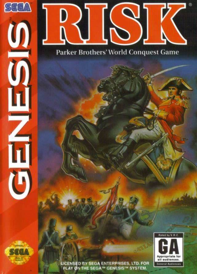 Risk (Sega Genesis) - Game Manual Only