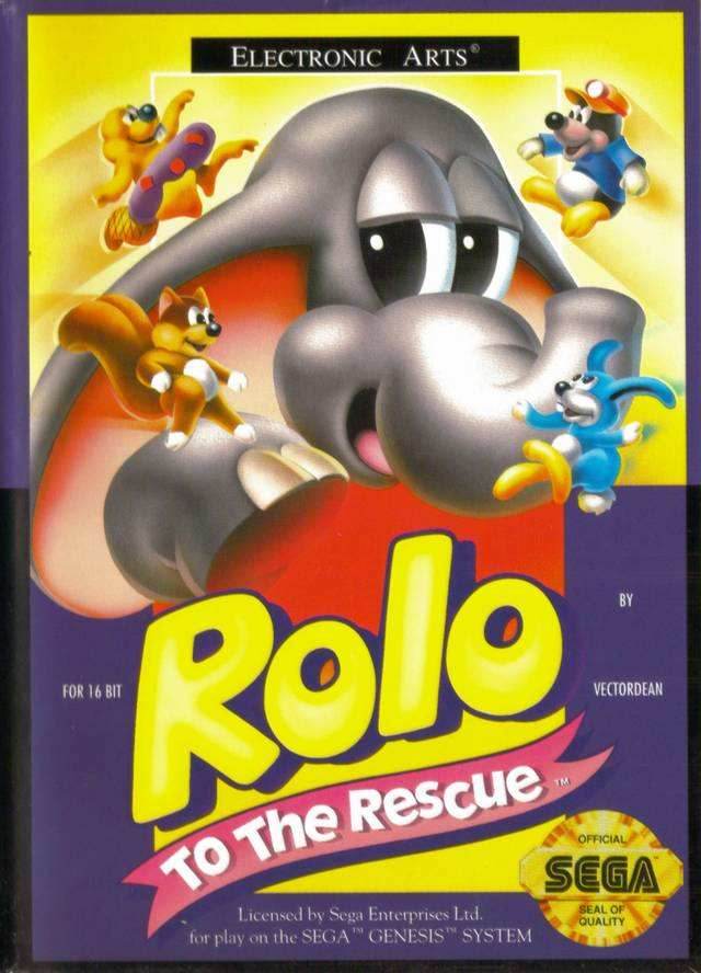 Rolo to the Rescue (Sega Genesis) - Game Manual Only