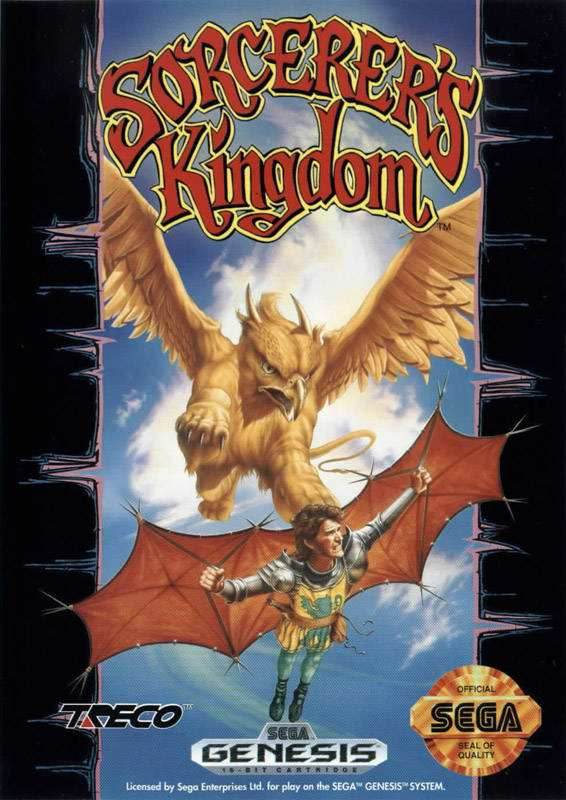 Sorcerer's Kingdom (Sega Genesis) - Game Manual Only