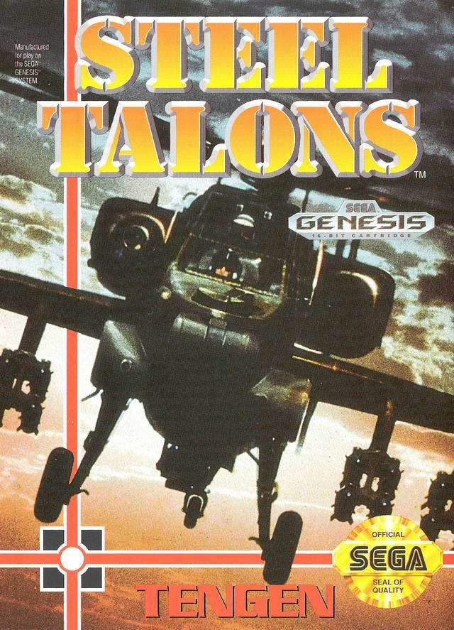 Steel Talons (Sega Genesis) - Game Manual Only