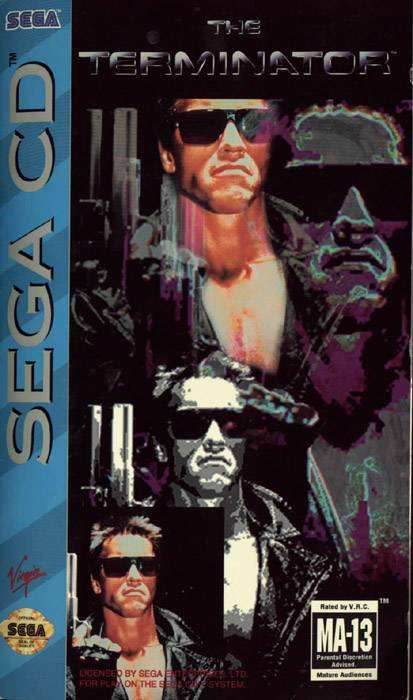 The Terminator (Sega CD) - Game Manual Only