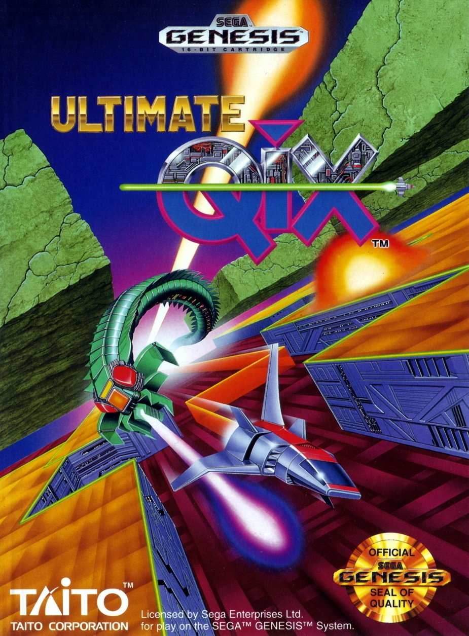 Ultimate Qix (Sega Genesis) - Game Manual Only