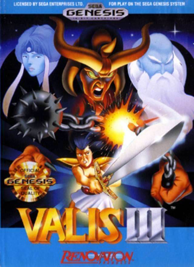 Valis III (Sega Genesis) - Game Manual Only