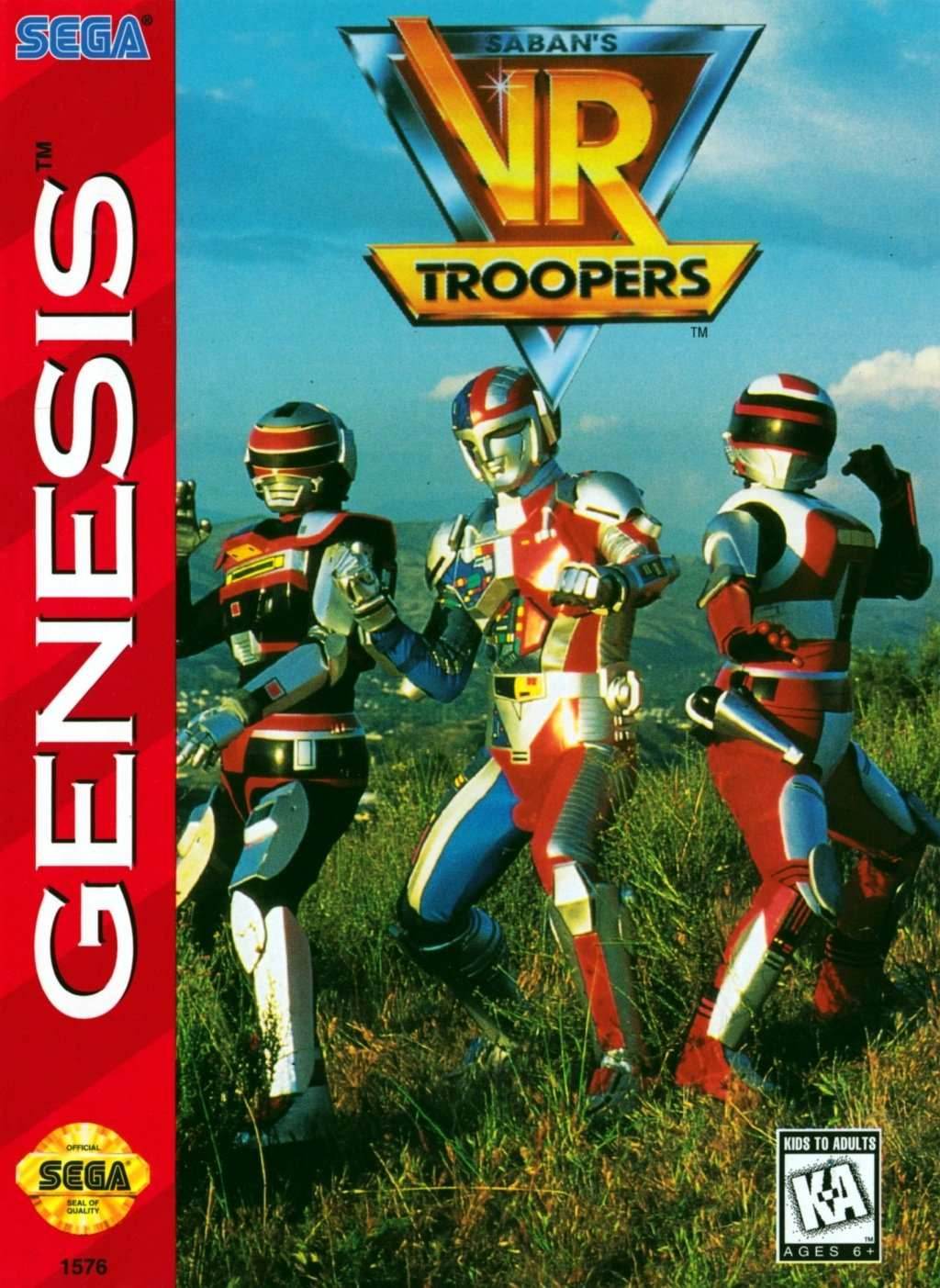 VR Troopers (Sega Genesis) - Game Manual Only