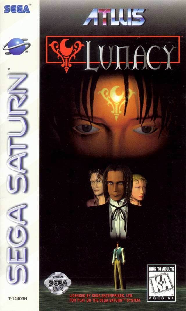Lunacy (Sega Saturn) - Game Manual Only