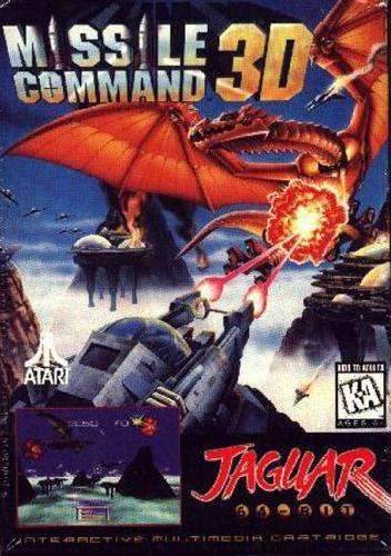 Missile Command 3D (Atari Jaguar) - Game Manual Only