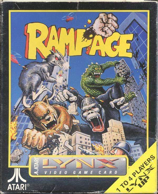Rampage (Atari Lynx) - Game Manual Only