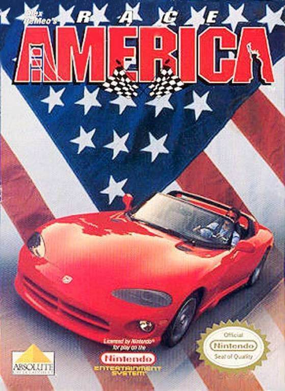 Race America (Nintendo NES) - Game Manual Only