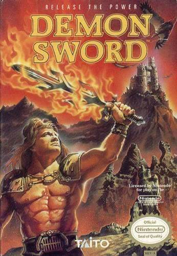 Demon Sword (Nintendo NES) - Game Manual Only