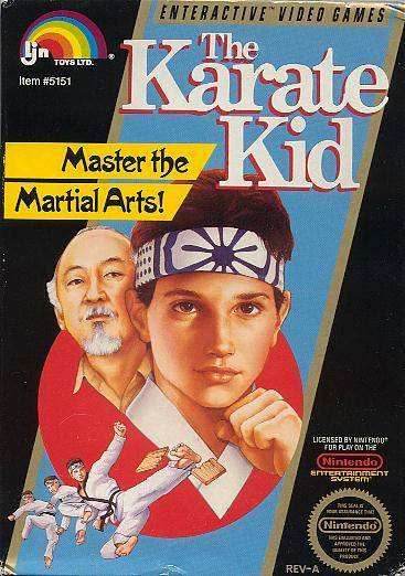 The Karate Kid (Nintendo NES) - Game Manual Only