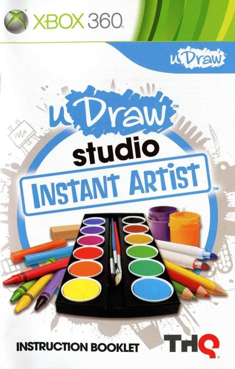 uDraw Studio Instant Artist (Xbox 360) - Game Only