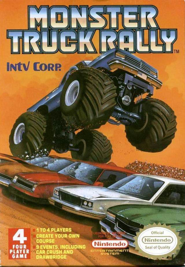 Monster Truck Rally (Nintendo NES) - Game Manual Only