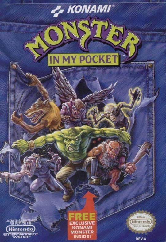 Monster in My Pocket (Nintendo NES) - Game Manual Only