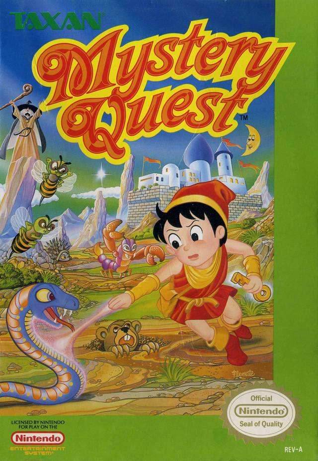 Mystery Quest (Nintendo NES) - Game Manual Only