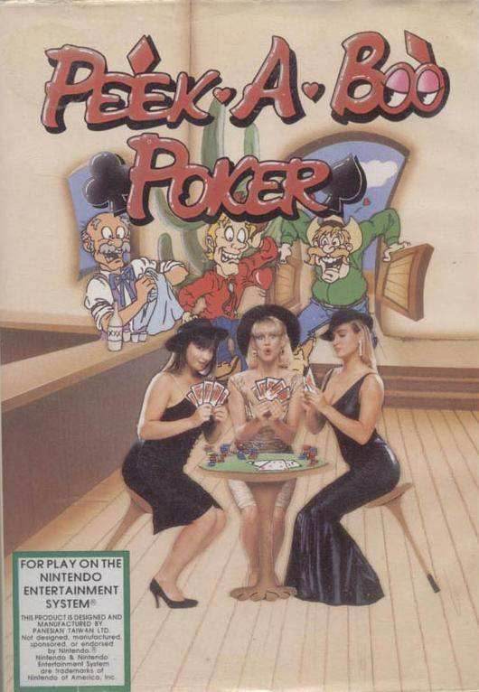 Peek-a-Boo Poker (Nintendo NES) - Game Only