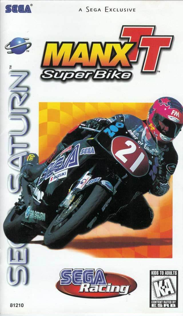 Manx TT Super Bike (Sega Saturn) - Game Manual Only