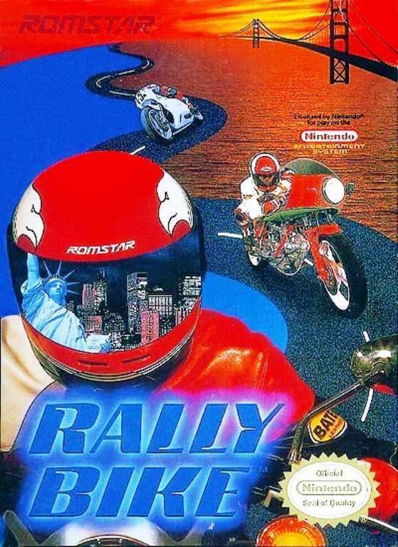 Rally Bike (Nintendo NES) - Game Manual Only