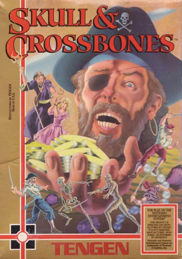 Skull and Crossbones (Nintendo NES) - Game Manual Only