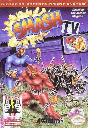 Smash T.V. (Nintendo NES) - Game Manual Only