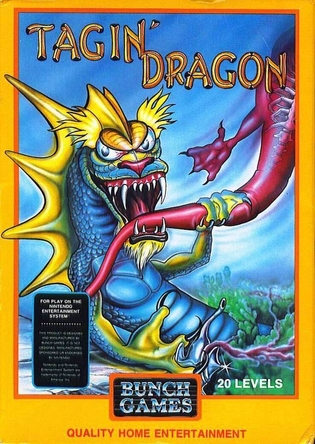 Tagin' Dragon (Nintendo NES) - Game Manual Only