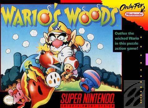 Wario's Woods (Super Nintendo) - Game Manual Only