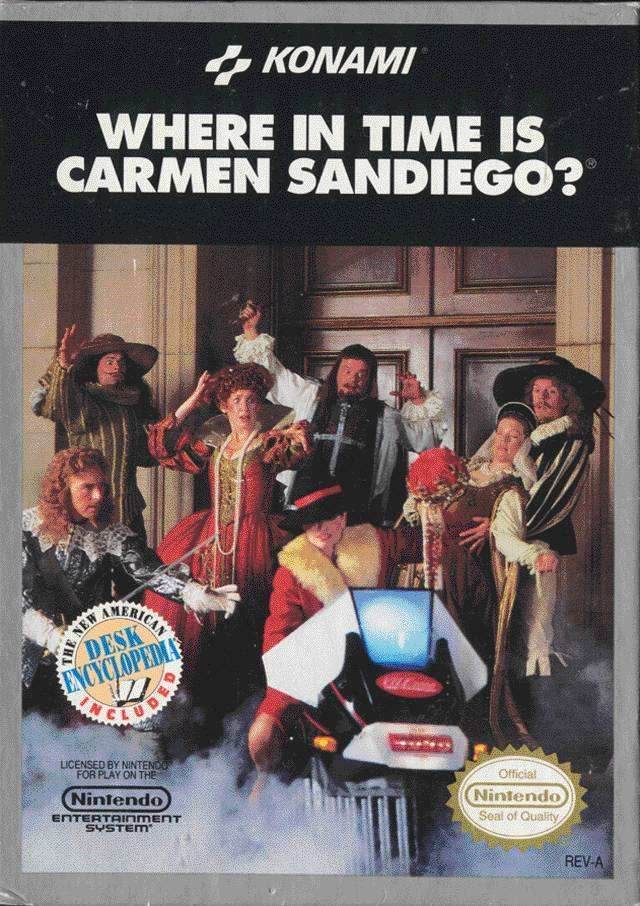 Where in Time is Carmen Sandiego (Nintendo NES) - Game Manual Only