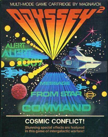 Cosmic Conflict! (Odyssey 2) - Game Manual Only