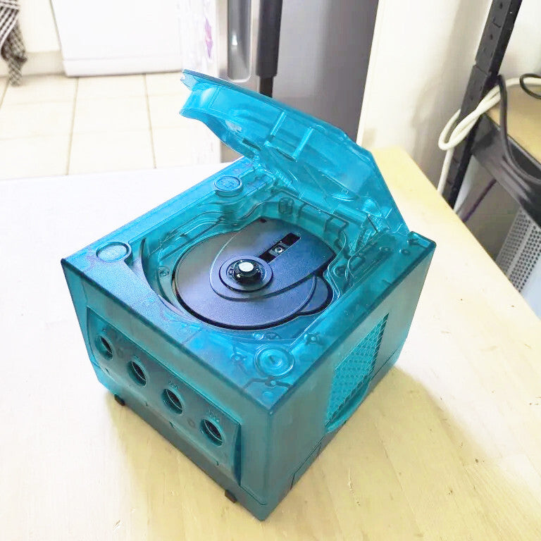 Gamecube Full Replacement Console Shell Housing Ice Blue