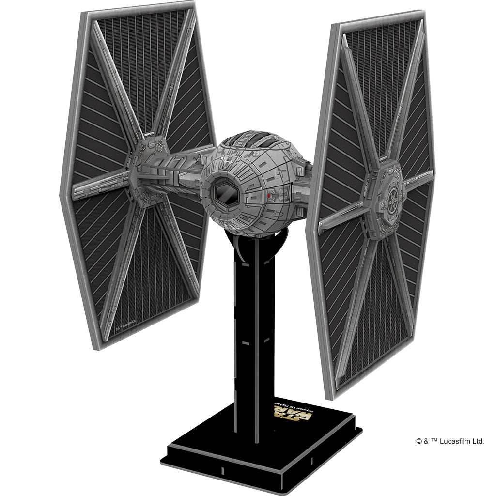 4D Paper Model Kit: Star Wars TIE Fighter TIE/LN -
