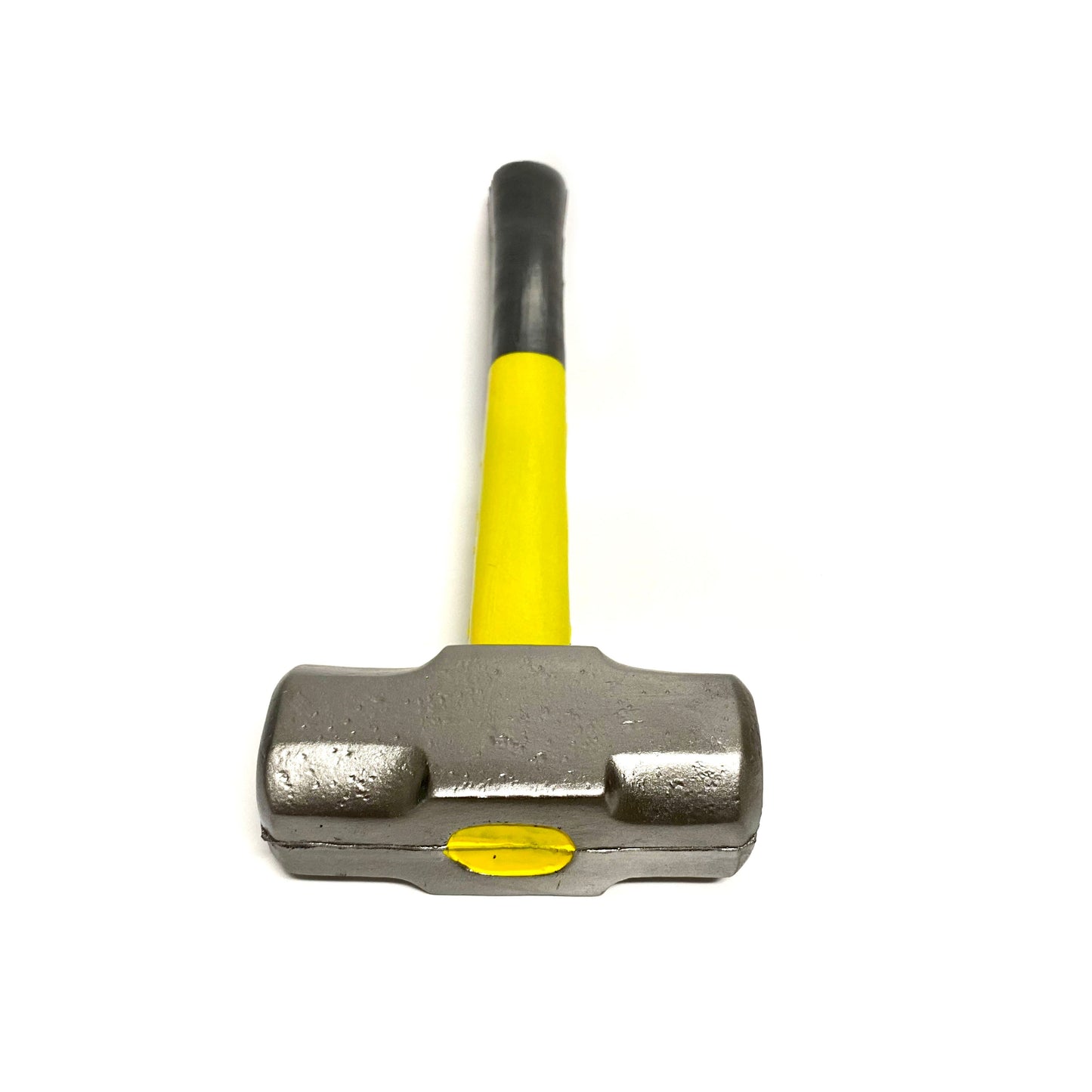Foam Rubber Roughneck Mini Sledgehammer Prop 16 Inch - Black and Yellow