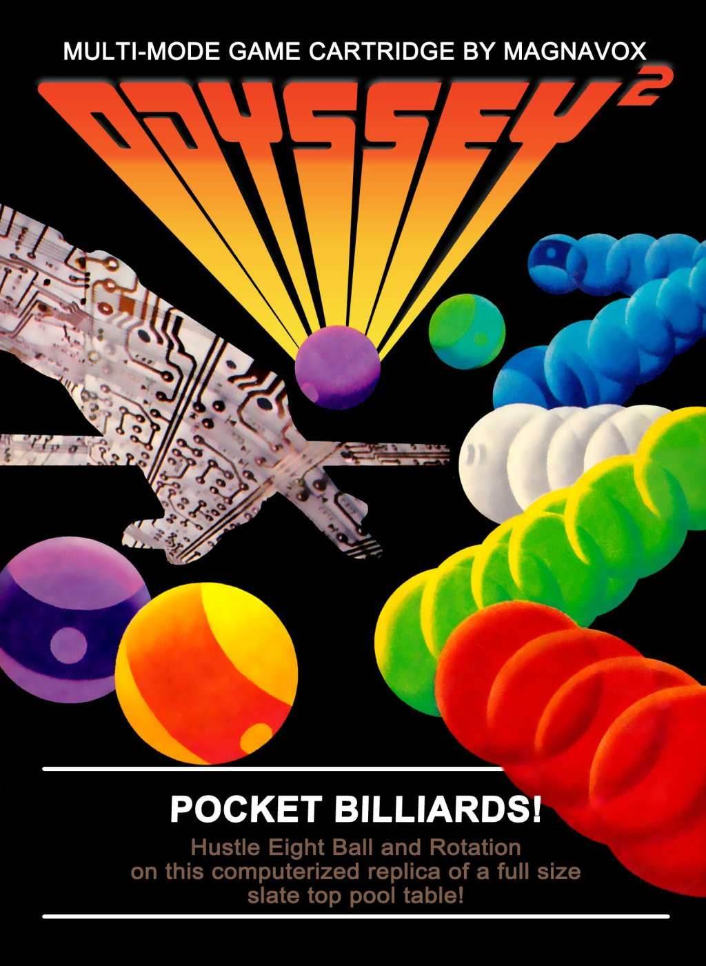 Pocket Billiards (Odyssey 2) - Game Manual Only