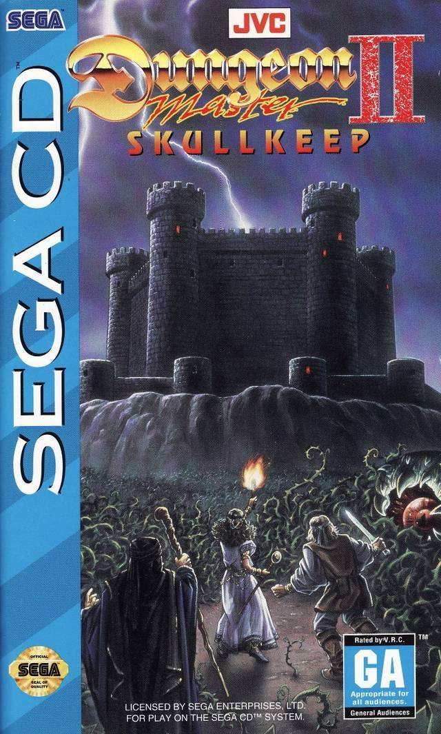 Dungeon Master II: The Legend of Skullkeep (Sega CD) - Game Manual Only