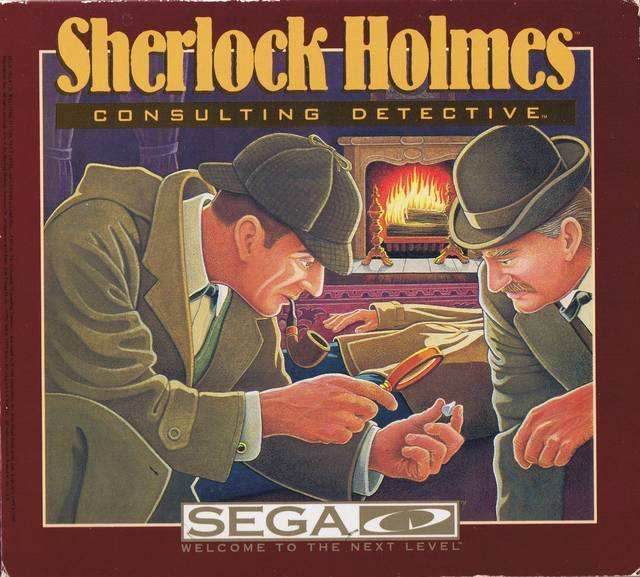 Sherlock Holmes Volume I (Sega CD) - Game Manual Only