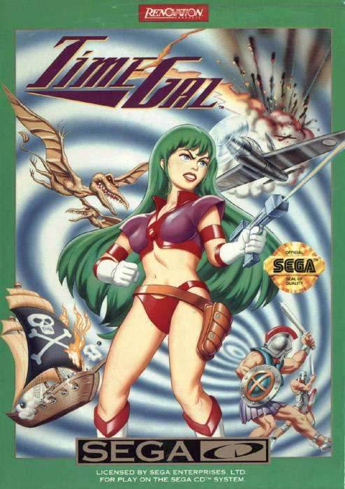 Time Gal (Sega CD) - Game Manual Only