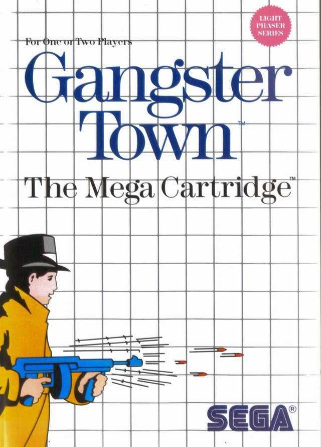 Gangster Town (Sega Master System) - Game Manual Only