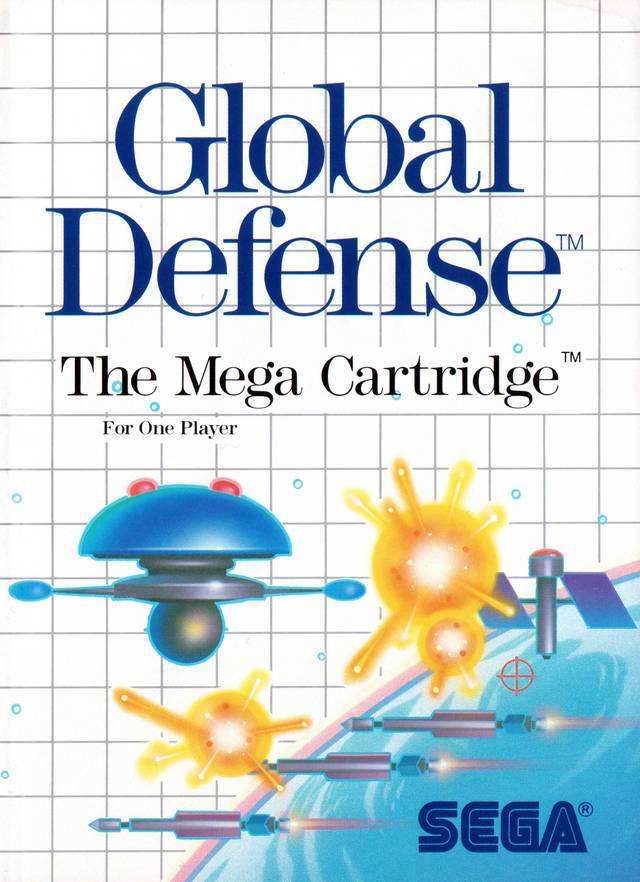 Global Defense (Sega Master System) - Game Manual Only