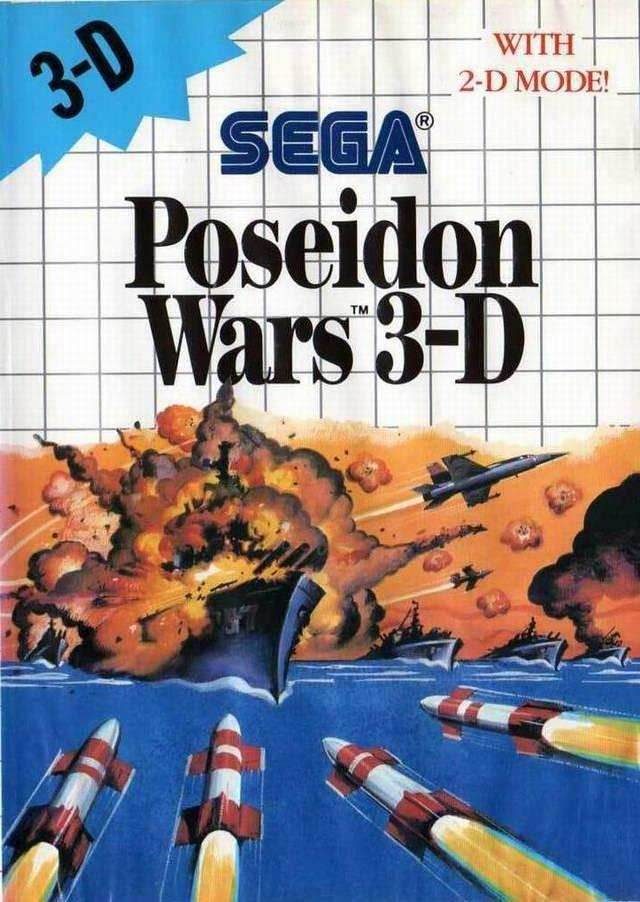 Poseidon Wars 3-D (Sega Master System) - Game Manual Only