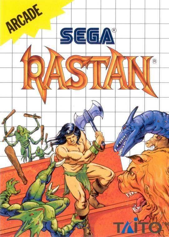 Rastan (Sega Master System) - Game Manual Only