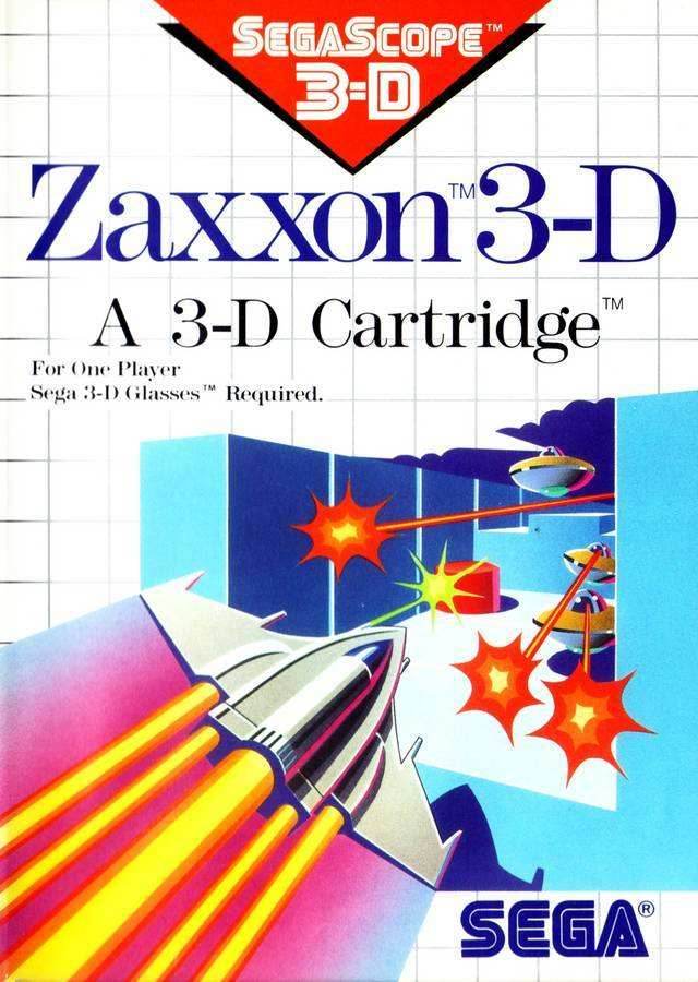 Zaxxon 3D (Sega Master System) - Game Manual Only