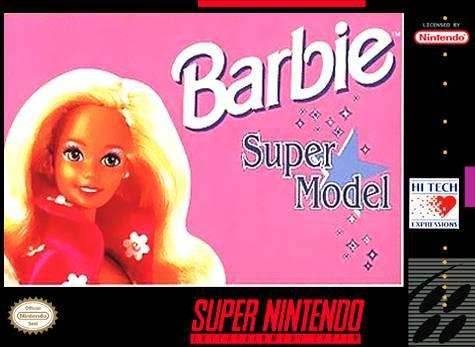 Barbie Super Model (Super Nintendo) - Game Manual Only