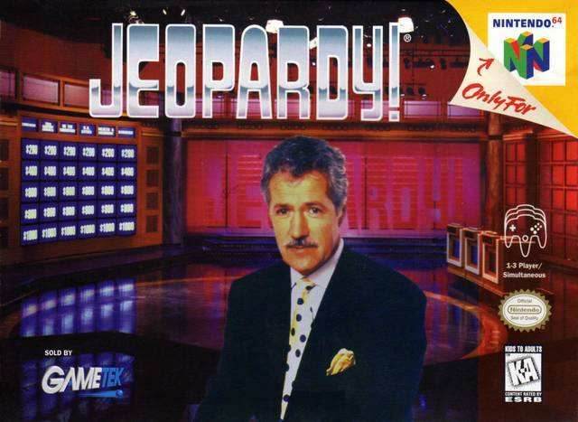 Jeopardy! (Nintendo 64) - Game Manual Only