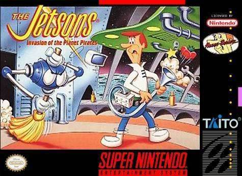 The Jetsons Invasion of the Planet Pirates (Super Nintendo) - Game Manual Only