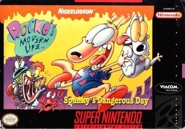 Rocko's Modern Life Spunky's Dangerous Day (Super Nintendo) - Game Manual Only