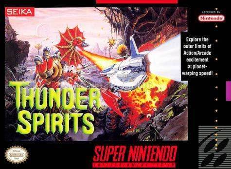 Thunder Spirits (Super Nintendo) - Game Manual Only