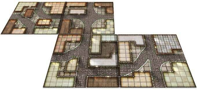Books of Battle Mats: Towns & Taverns -