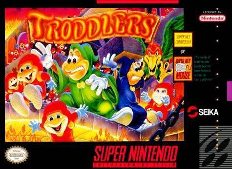 Troddlers (Super Nintendo) - Game Manual Only