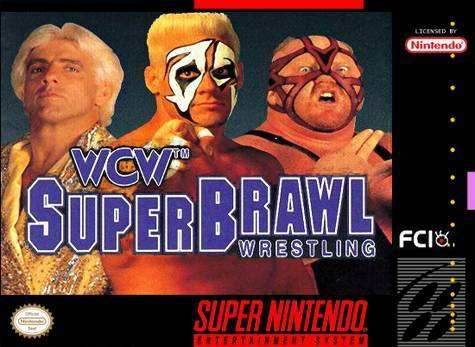 WCW Superbrawl Wrestling (Super Nintendo) - Game Manual Only